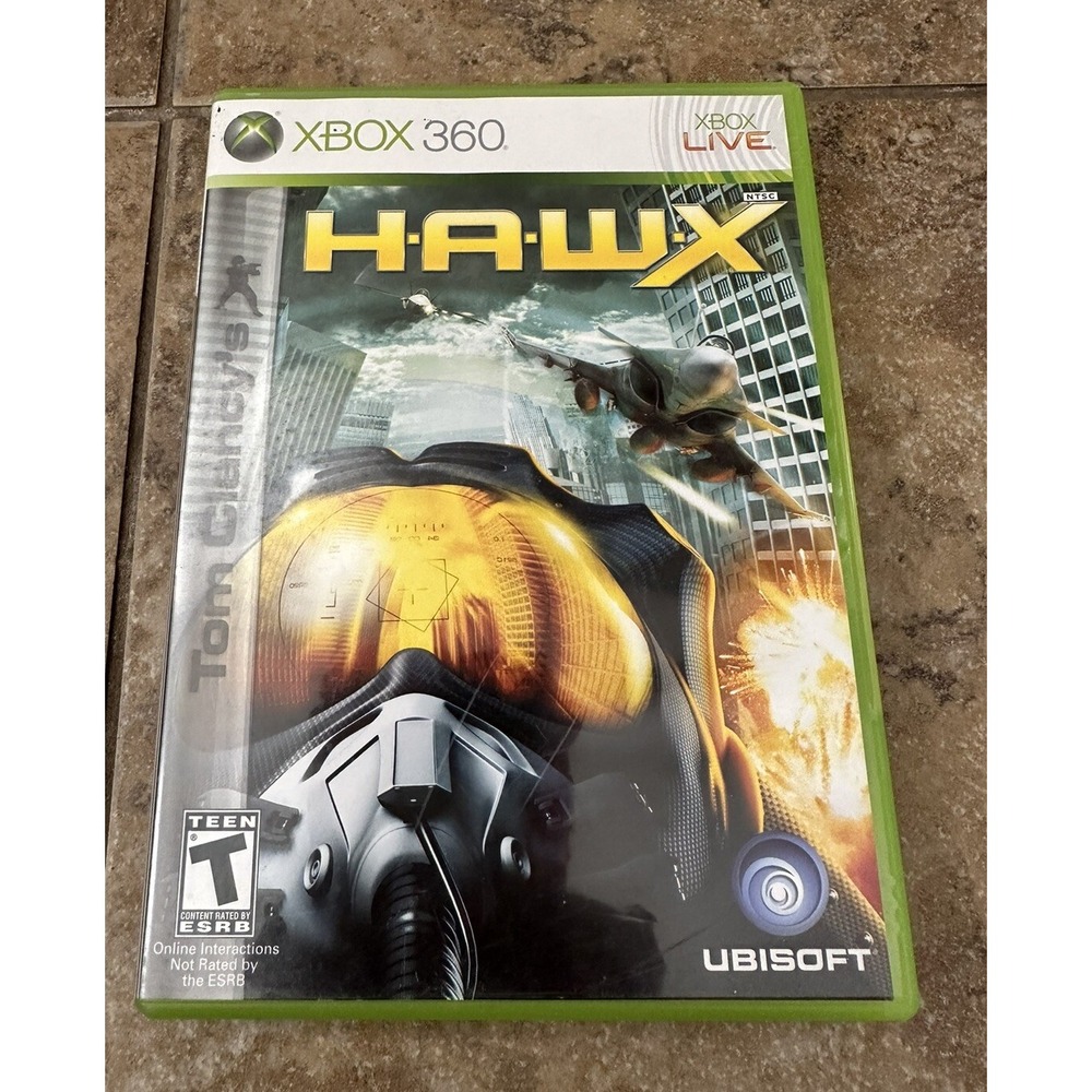 Tom Clancy's HAWX (Microsoft Xbox 360, 2009) Complete